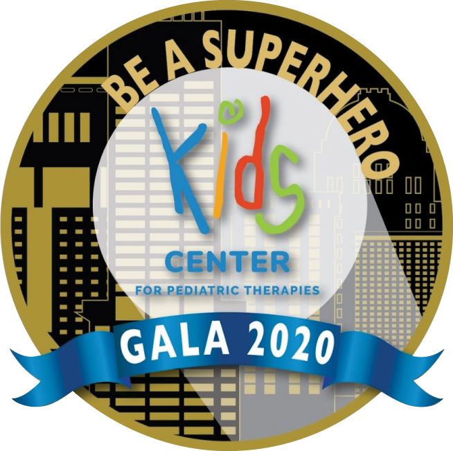 Kids Center Superhero Gala Logo